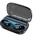T11 Auricolari TWS Wireless In-Ear Bluetooth 5.0 cuffie – Auricolari per gaming sportivi a bassa latenza con microfono display LED custodia di ricarica
