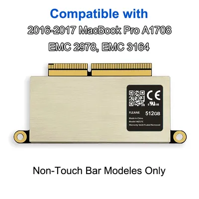 New 256GB 512GB 1TB SSD For 2016 2017 MacBook Pro Retina A1708 Solid State Disk EMC 3164 EMC 2978