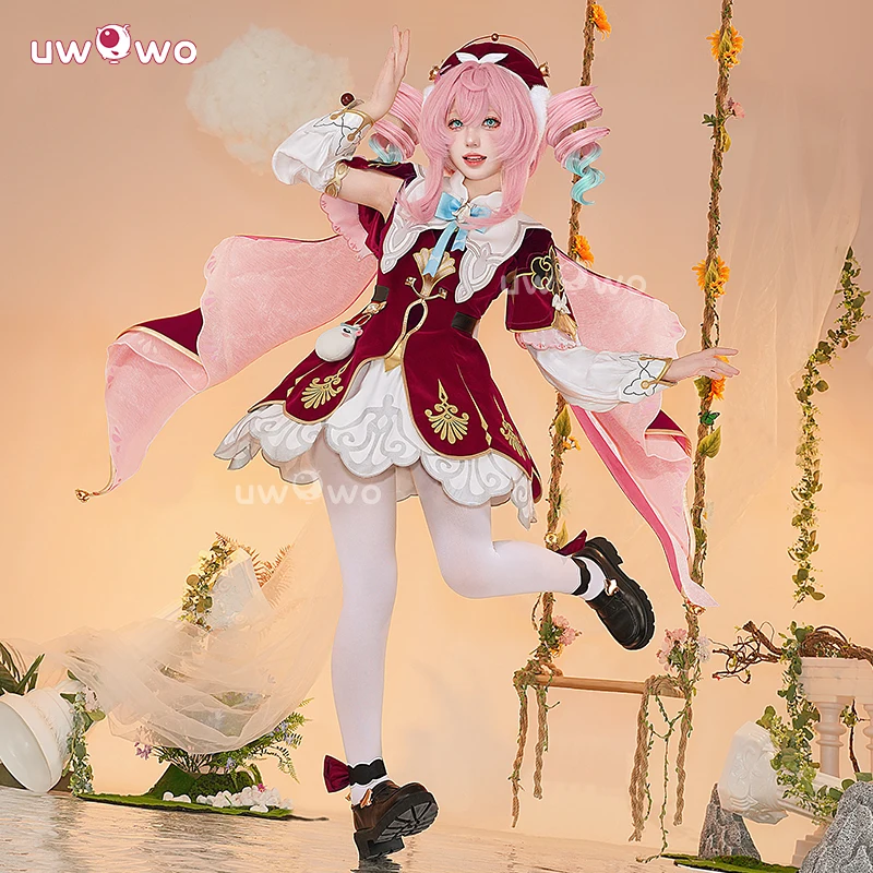 UWOWO Hyacine Cosplay Collab Serie: Gioco Honkai: Star Rail Hyacine Costume Cosplay Costume di Halloween