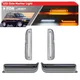 Per Jeep C del 1997-2001 ​ Herokee XJ Paraurti anteriore Switchback LED Parcheggio/Indicatore di direzione sequenziale Luce di posizione laterale per parafango angolare ambra