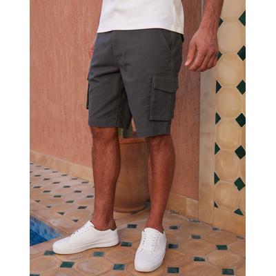 Threadbare Men's Charcoal Green Cargo Shorts