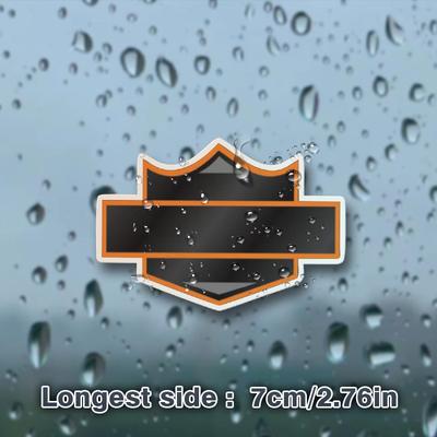 TEMU Vinyl Biker Badge - Add Your Own - Make Your Own Sticker Image
