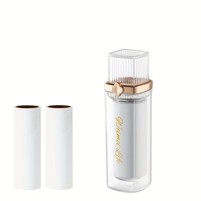 TEMU Portable Lipstick Style Dust Remover For Pet Hair And Dust Removal, Pet Hair Remover, Travel Hair Removal Roller, And Clothes Hair Removal Roller, Easy To Clean Image
