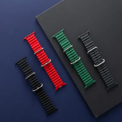 Ocean Straps für Apple Watch Ultra 2 Band 49 mm 44 mm 45 mm 41 mm 40 mm 38 mm 42 mm 46 mm 1:1 Image