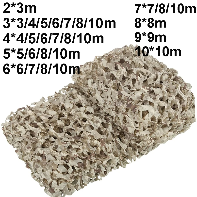 Anti-UV-Sonnenschutz, großes Sonnenschutzsegel, 4 m x 4, 5 x 5, 6 x 6, 7 x 7, 8 x 8, 10 x 10, für den Außenbereich, Hof, Garten, Balkon, Camping, Jagd, Tarnnetz Image