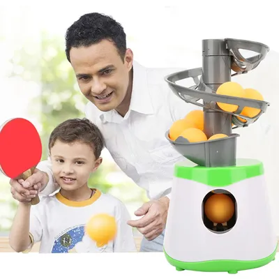 Automatischer Launcher Trainingsball Home Sport Tischtennis-Trainingsgerät Tischtennis-Trainer für den Sport Image