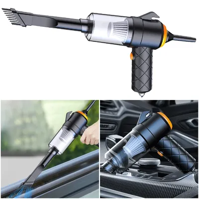 6 In 1 Blowing Suction Car Cleaner 3500PA Strong Suction High Power Vacuum Cleaner Multifunctional Image