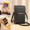 Crazy Bag mode écran tactile serrure téléphone portable sac femmes téléphone portable porte-carte