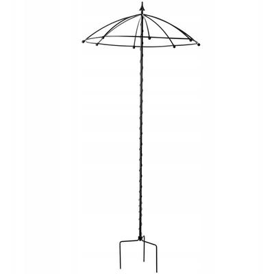 Kadax - Rosenbogen aus pulverbeschichtetem Stahl, Schirm Design, Torbogen, Gartenbogen, Image