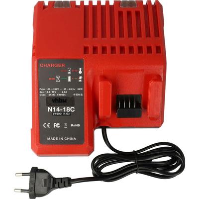 vhbw Ladegerät Ersatz für Milwaukee M14, M18, 4932352959 für Werkzeug Li-Ion-Akkus Image
