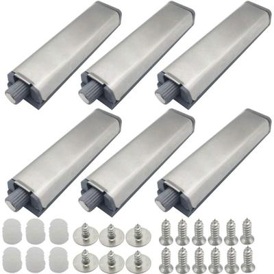 Ersandy - 6 Stück Push-to-Open-Magnet-Schranktür Push Open Push Closet Magnetverschluss für Image