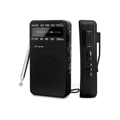 Sjqka - Tragbares Radio, am(mw)/fm Batteriebetriebenes Radio, Transistor-Taschenradio mit