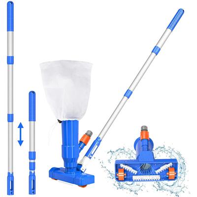 ZVD - Verbesserter Poolsauger mit Bürste, Laubbeutel und 40-Zoll-Stange, 1 Stück Image