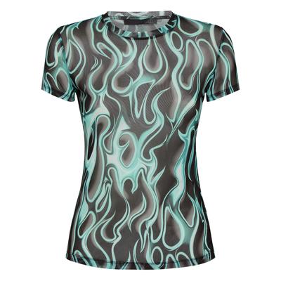 Tulle T-Shirt Sexy Pure Ss Flame Image