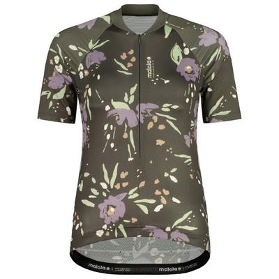 Maloja - Women's VilsaM. AOP 1/2 - Radtrikot Gr XL braun Image