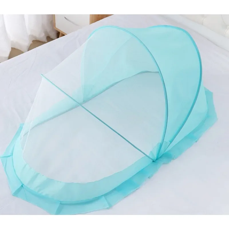 Baby-Moskitonetz, tragbar, faltbar, Moskitonetz für Bett, 0–3 Jahre, Kinder, Reisen und Schlafen, Moskitonetz-Abdeckung Image