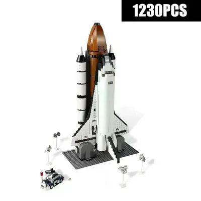 1230PCS Space Shuttle Expedition Kompatibel 10231 16014 10213 Modellbau Kits Set Blöcke Ziegel Image