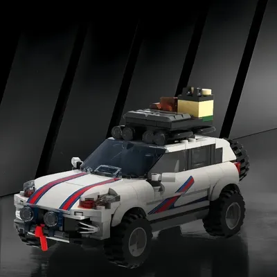 406PCS Stadt Geländewagen Bausteine SUV Auto Modell Bricks Set STEM Baustein Jungen Geburtstag Image