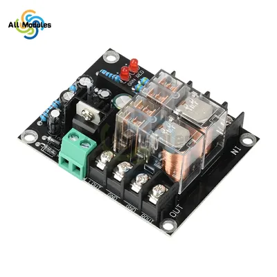 AC 12–18 V UPC1237 Lautsprecherschutzplatine, doppelte parallele Relais-Hornschutzplatine Image