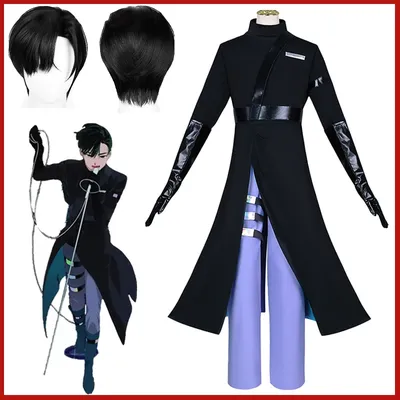 Black Sorrow Ivan Cosplay Anime Alien Bühne Kostüm Party Leistung Karneval Männer Frauen Uniform Image