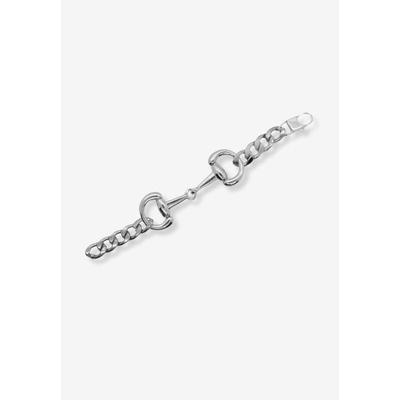 Plus Size Women's Meadow Silver Bracelet by RAD + RAE in Silver (Size OS)