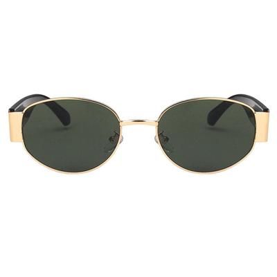 Plus Size Women's Elliott Polarized Sunglasses by Fifth & Ninth in Brown Gold (Size ONE SIZE)
