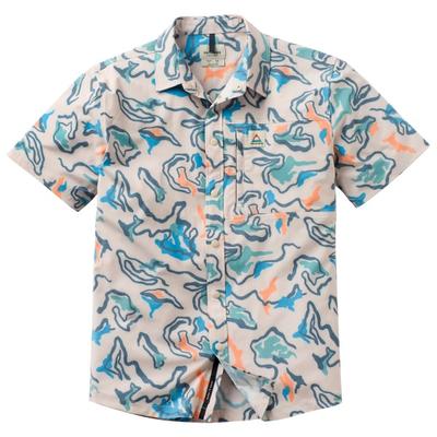 Passenger - Traveller S/S Stretch Shirt - Hemd Gr M grau Image