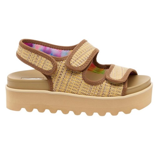 Rocket Dog Womens/ladies Balmy Raffia Sandals (natural) - Size UK 4 | Rocket Dog Sale | Discount Designer Brands