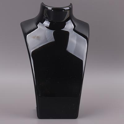 TEMU Elegant Human Model Necklace Display Stand - Suitable For Necklaces, Bracelets And Watches - Durable Plastic, Multiple Colors Image