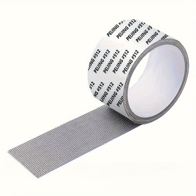 TEMU [3 Colors ]1 -proof Net Repair Tape, Waterproof Self-adhesive Repair Sheet Suitable For Dormitory Screen Windows And Curtains, Strong Adhesive Fiberglass Repair Tape For Torn Screen Windows Image