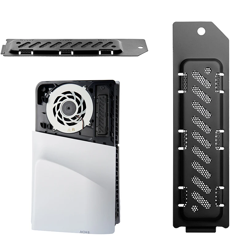 SSD-Kühlkörper, SSD-Kühler, Staubschutz, staubdichte Abdeckung, Schutzhülle aus Aluminiumlegierung für PS5, Slim M.2 NVMe 2280, SSD-Verlängerungssteckplatz Image