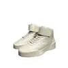Herren schuhe High Top Plateau Sneakers schnüren echte Leder Luxus weiße Designer Stiefel