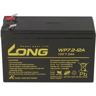 Bleiakku kompatibel Alarmanlage Weidezaun 12V 7,2 Ah F2 Accu Image