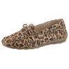 Mokassin ARA "ALABAMA", Damen, Gr. 3,5, braun (leo), Veloursleder, animal-print, sportlich, Schuhe, Loafer, Mokassin, Flats in Bequemweite G (= weit)