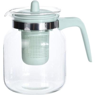 Buri - Glas-Teekanne 1,5L mit Teesieb und Deckel 1500ml Teebereiter Glaskanne Teegefäß Teekaraffe Image
