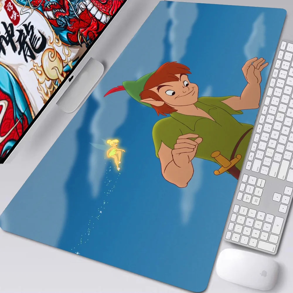 1pc P-Peter P-Pan Animation Floor Mat Mouse Mat Desk Mat With Pad Gaming Accessories Prime Gaming XXL Keyboard Pad Padding Mat