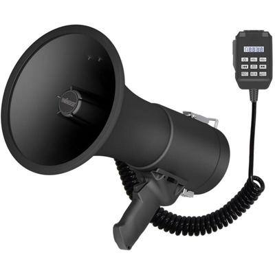 Velleman - Leistungsstarkes 50-W-Megafon mit eingebauter Sirene, 700 Sekunden Aufnahme, Image