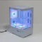 MANMU Mid Tower Gaming-Computergehäuse aus gehärtetem Glas, Mini-PC-Gehäuse, Matx-PC-Gehäuse mit 5-Lüfter