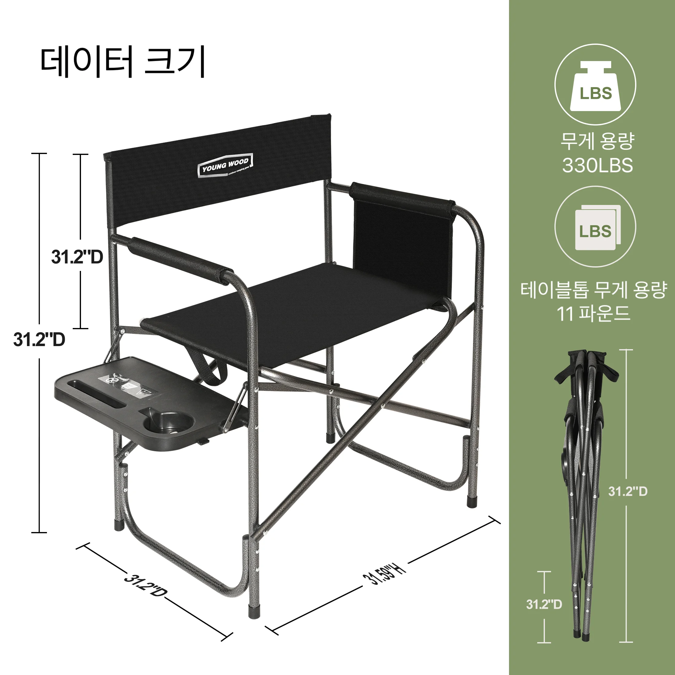 Outdoor-Camping-Regiestuhl, klassisch, bequem, einzigartiges Design, faltbar, Aufbewahrung, leicht und langlebig, menschlicher Körper, gebogener Griff, Unterstützung, langes Sitzen, nicht müde