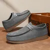 Heißer Verkauf Wildleder männer Müßiggänger Bequeme Elegante Slip-on Schuhe Männer Mokassins Leichte