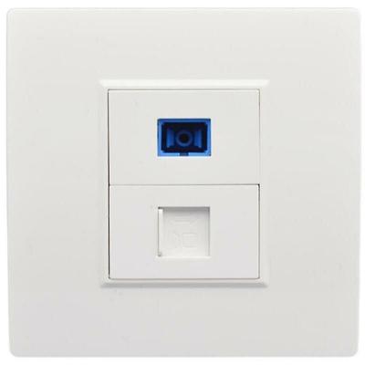 SC-Glasfaserschnittstelle, Wandsteckdose, RJ45-Netzwerksteckdosenfeld, Typ Connecto1