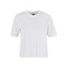 T-Shirt URBAN CLASSICS "Urban Classics Ladies Sorona Loose Fit Tee", Herren, Gr. 3XL, weiß, 70% Baumwolle, 30% Polyester (Sorona), unifarben, casual, oversize, Rundhals, Kurzarm, Shirts