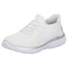 Slip-On Sneaker RIEKER SPORT "Ready2GO", Damen, Gr. 36, weiß, Textil, Lederimitat, sportlich, Schuhe, Halbschuh, Freizeitschuh, Slipper mit MemoSoft-Innensohle, Topseller