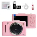 Fotocamera digitale CCD HD 4K da 2,8 pollici per bambini e studenti, portatile e compatta, perfetta