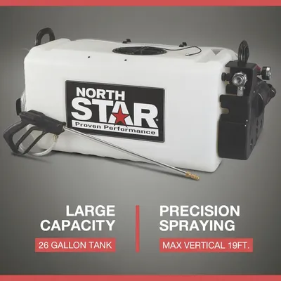 ATV Spot Sprayer - 26-Gallon Capacity, 2.2 GPM, 12 Volt