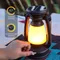 LED Camping lumière solaire alimenté atmosphère lumière rétro cheval lumière lanternes suspendus
