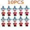 10PCS Plim Clown Plush Toy Kawaii Cartoon Anime stuffed Plush Toys Doll Soft Clown Plush Toy