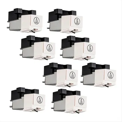 New 8Pc AT3600L Magnetic Cartridge Stylus LP Vinyl Record Player Needle for Turntable Phonograph