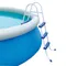 Accessoires de piscine Échelles de piscine 2 ou 3 ou 4 marches pour piscine hors sol et intérieure