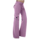 Savings Clearance 2024 Trousers For Women Scruffs Workwear Slacks Pockets Pants Overalls Trousers Plus Size Slacks Straight Leg Pants Work Utility Trousers Wide Leg Slacks Solid Color Pants